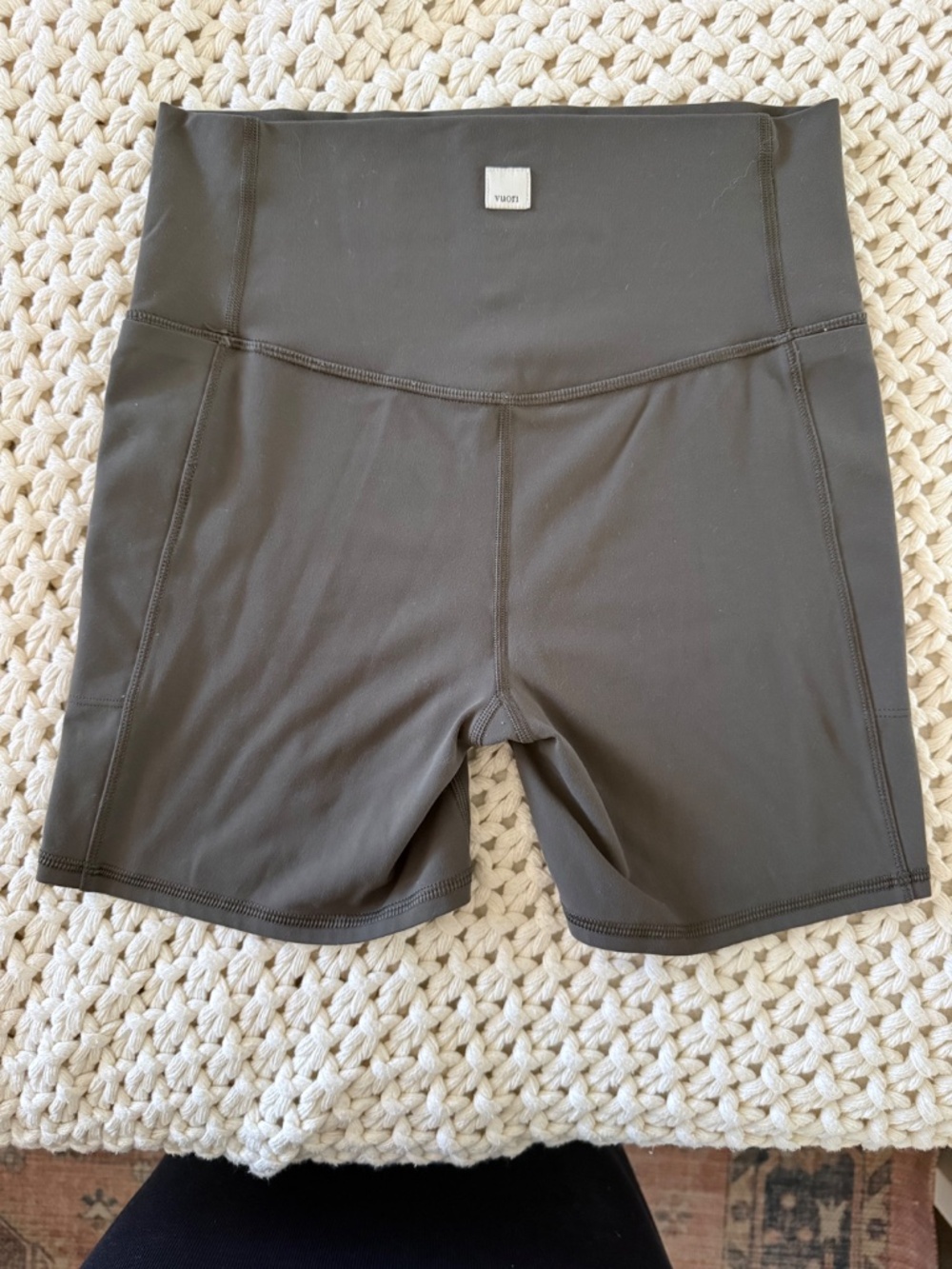 Vuori Bike Shorts Green Size S - Picture 2 of 2